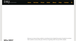 Desktop Screenshot of drsresearch.org